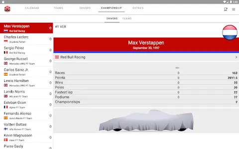 Racing Calendar 2023 + Ranking screenshot 9