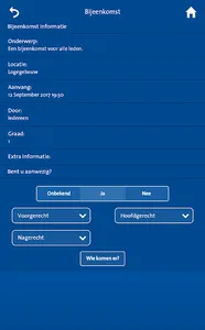 Vrijmetselaars app screenshot 3