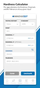 Hardness Converter INNOVATEST screenshot 2