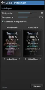 Competitie App screenshot 5