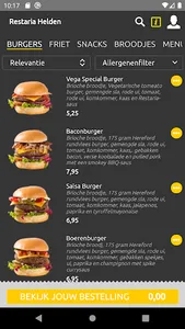 Restaria Bestelapp screenshot 0