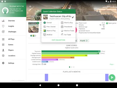 Board Game Stats screenshot 14
