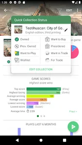 Board Game Stats screenshot 4