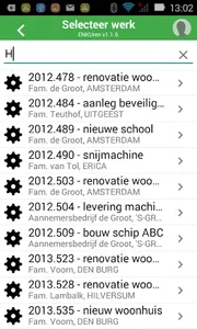 ENKMobile Uren screenshot 3