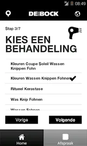 Kapsalons de Bock Roermond screenshot 1