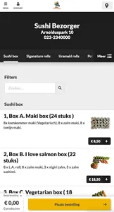 Sushi Bezorger (Hoofddorp) screenshot 1