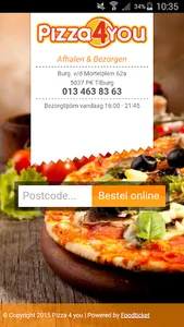 Pizza 4 You screenshot 0