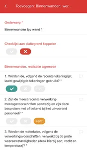 Checklijsten screenshot 2