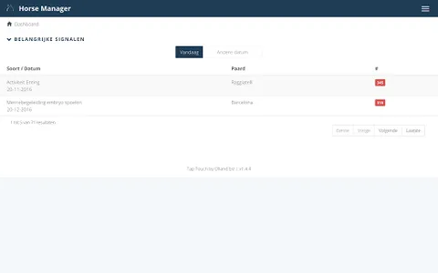 HorseManager screenshot 2