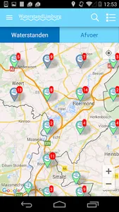 WaterstandLimburg screenshot 1