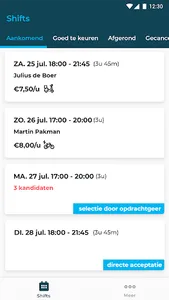 ishipit zakelijk screenshot 2