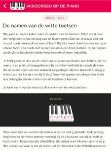 Akkoorden op de piano (demo) screenshot 12