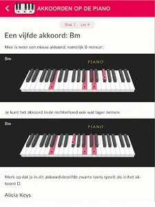 Akkoorden op de piano (demo) screenshot 13