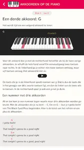 Akkoorden op de piano (demo) screenshot 2