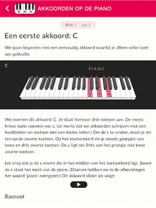 Akkoorden op de piano (demo) screenshot 8