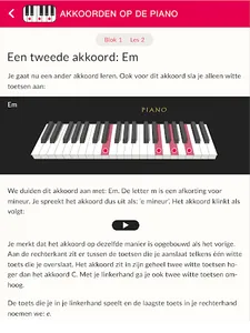 Akkoorden op de piano (demo) screenshot 9