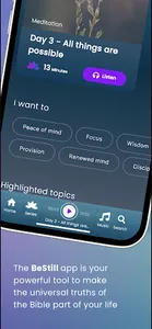 BeStill - Christian Meditation screenshot 4