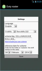 Duty Roster Pro screenshot 1