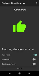 Flatfeest Ticket Scanner screenshot 0