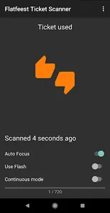 Flatfeest Ticket Scanner screenshot 1