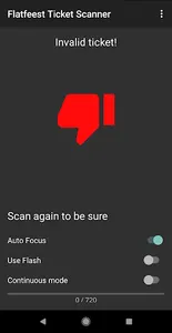 Flatfeest Ticket Scanner screenshot 2