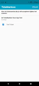 Scan App - Ticketkantoor screenshot 1