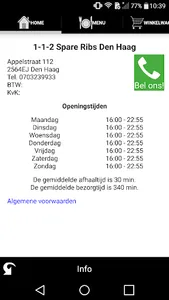 1-1-2 Spare Ribs Den Haag screenshot 4