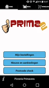 Prima 2 pizza Naaldwijk screenshot 0