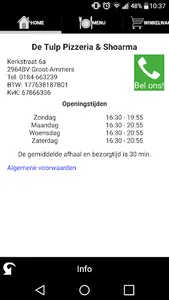 De Tulp Pizzeria & Shoarma Gro screenshot 4