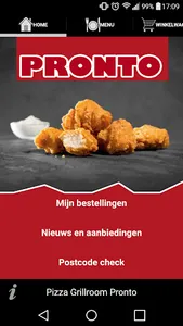 Pizza Grillroom Pronto Leidsch screenshot 0