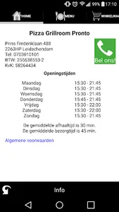 Pizza Grillroom Pronto Leidsch screenshot 4