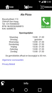 Alo Pizza Den Haag screenshot 4