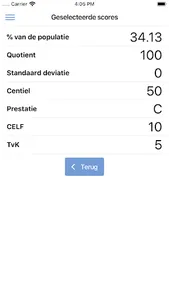 MLD Scoreliniaal screenshot 1