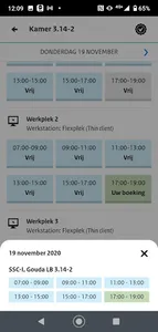Reserveer-app screenshot 2