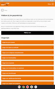 Deltaplan Alvleesklierkanker screenshot 13