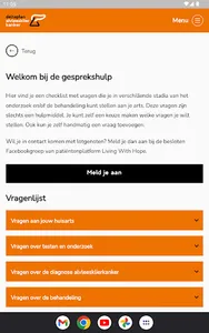 Deltaplan Alvleesklierkanker screenshot 8