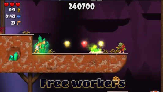Crystal Hunt - platformer screenshot 16