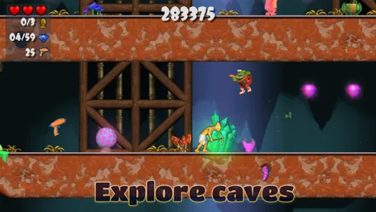 Crystal Hunt - platformer screenshot 7