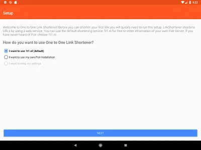 One to One URL Shortener screenshot 4