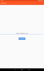 One to One URL Shortener screenshot 7