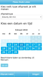 Pilates Studio Leiden screenshot 1