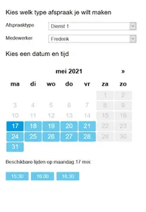Tims Trainingen screenshot 0