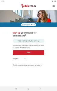 publicroam screenshot 2