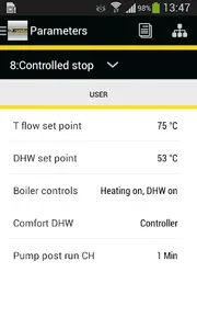 Remeha Smart Service App screenshot 2