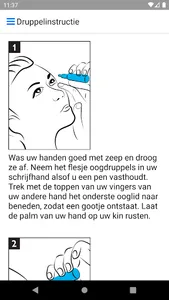 Glaucoom Druppelhulp screenshot 3