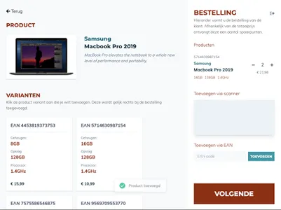 Scheldestore deelnemers app screenshot 0