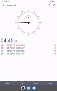 Stopwatch (Wear OS) screenshot 9
