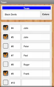 Easy Basketball Stats screenshot 1