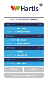 Hartis Dagboekje screenshot 1