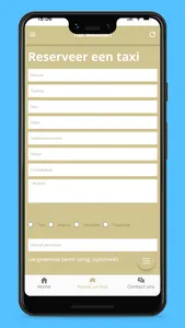 Taxi reserveren screenshot 4
